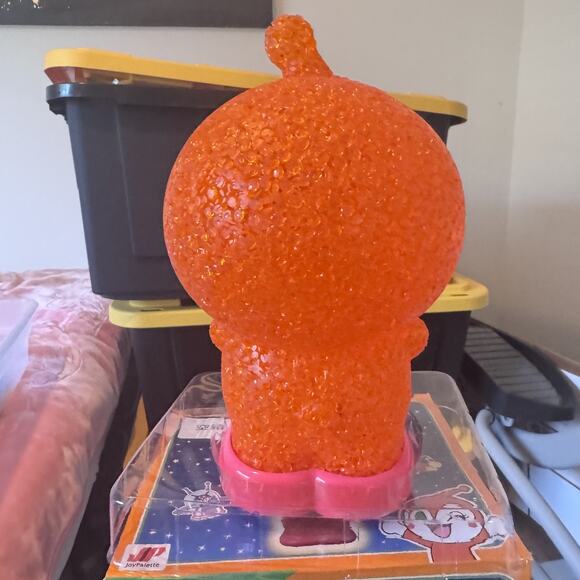 Anpanman Dokin-chan Lighting Doll 2 LED Figure JoyPalette Japan 19cm New Boxed - Picture 6 of 12